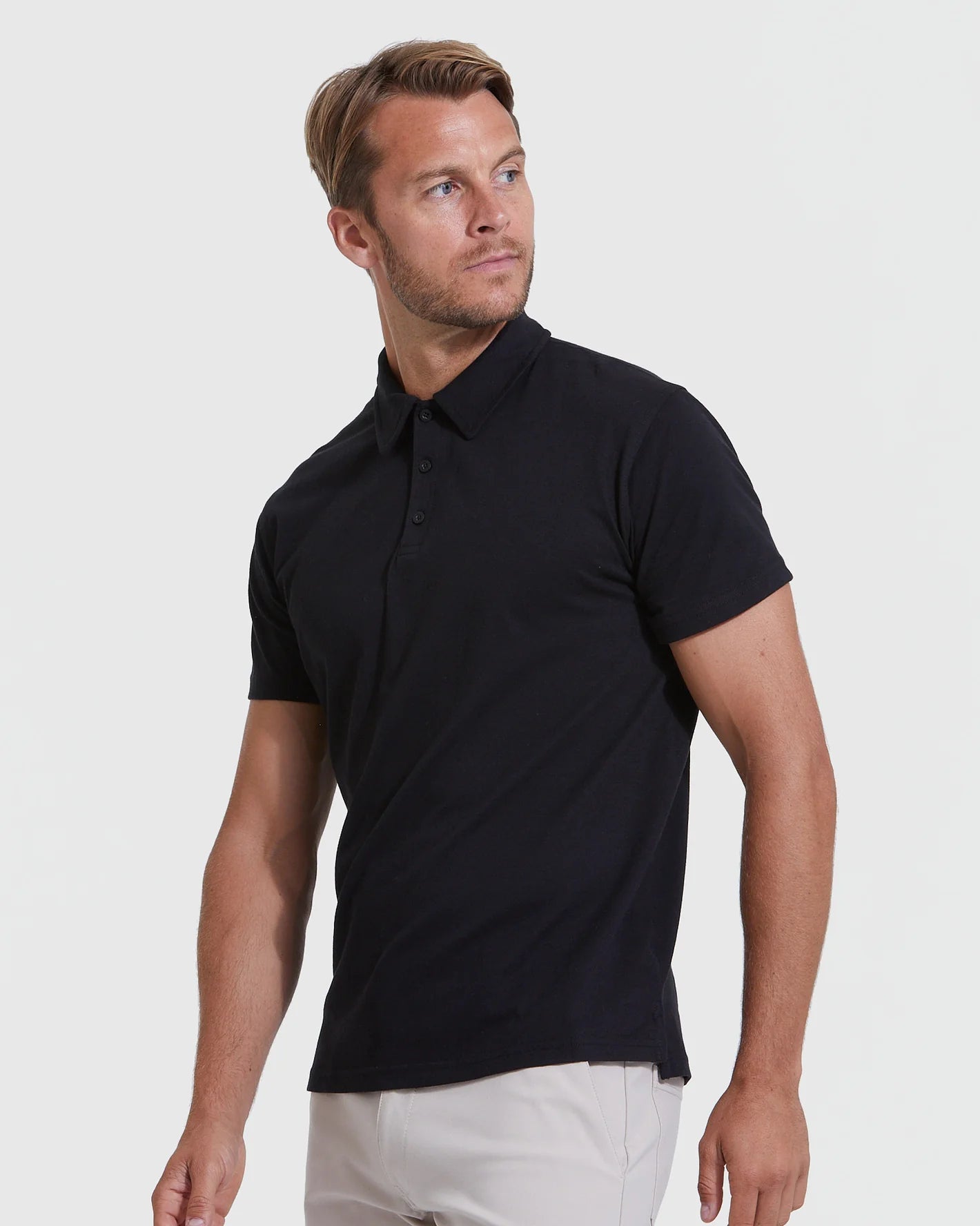 Mens Affordable Premium Collar T-shirt